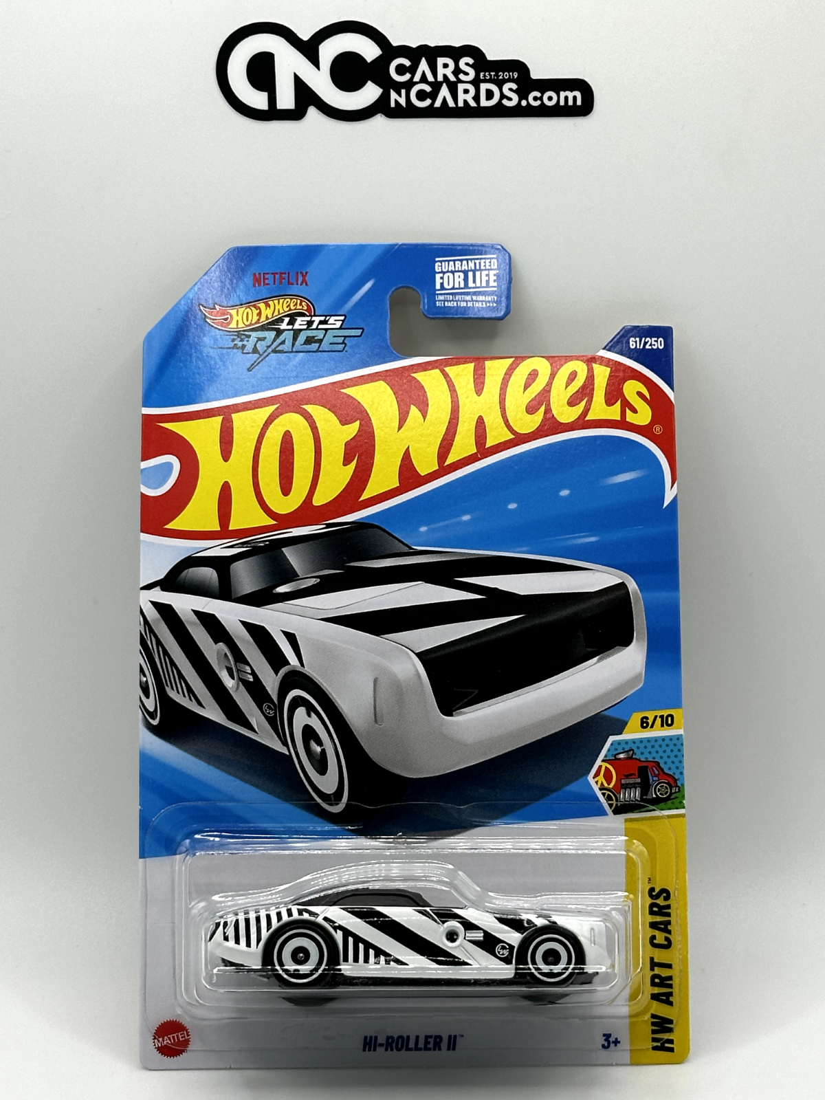 2025 Hot Wheels HW Art Cars 6/10 Hi-Roller II (Bent Corner)