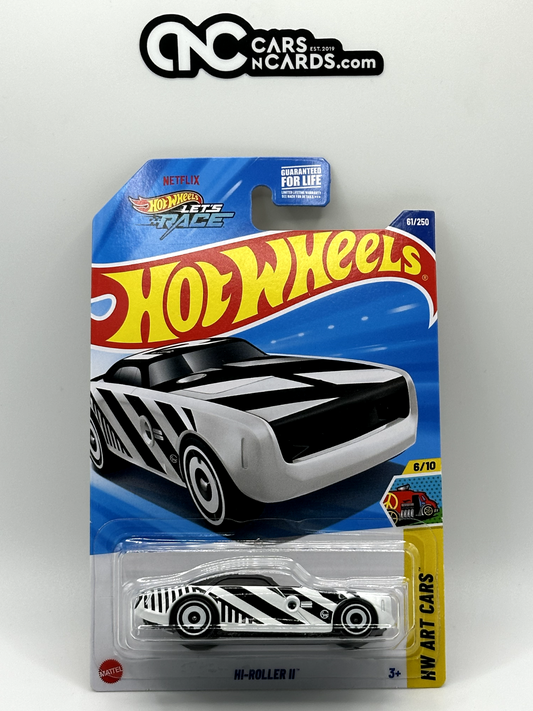 2025 Hot Wheels HW Art Cars 6/10 Hi-Roller II (Bent Corner)