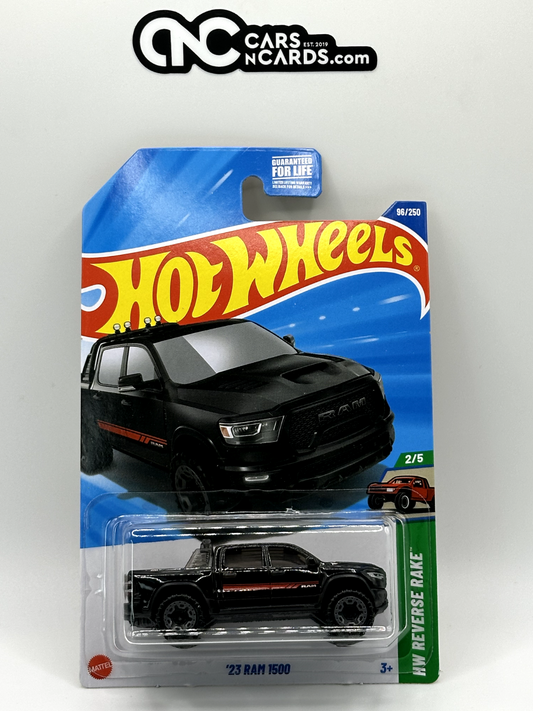 2025 Hot Wheels HW Reverse Rake 2/5 '23 Ram 1500 Black