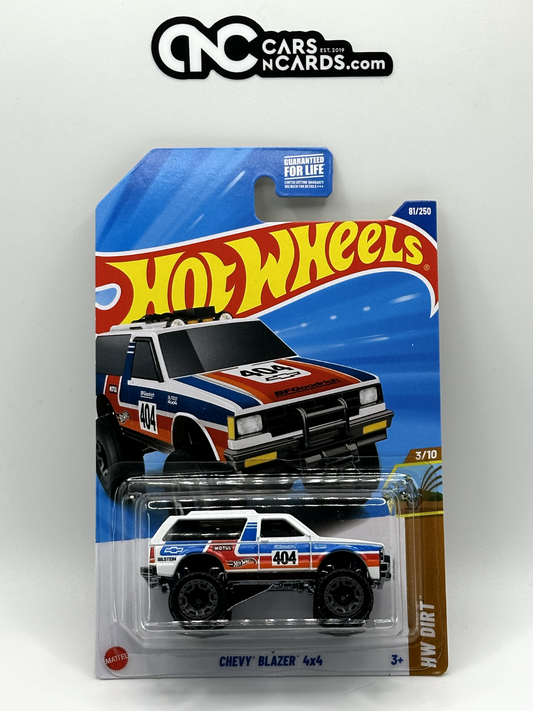 2025 Hot Wheels HW Dirt 3/10 Chevy Blazer 4x4