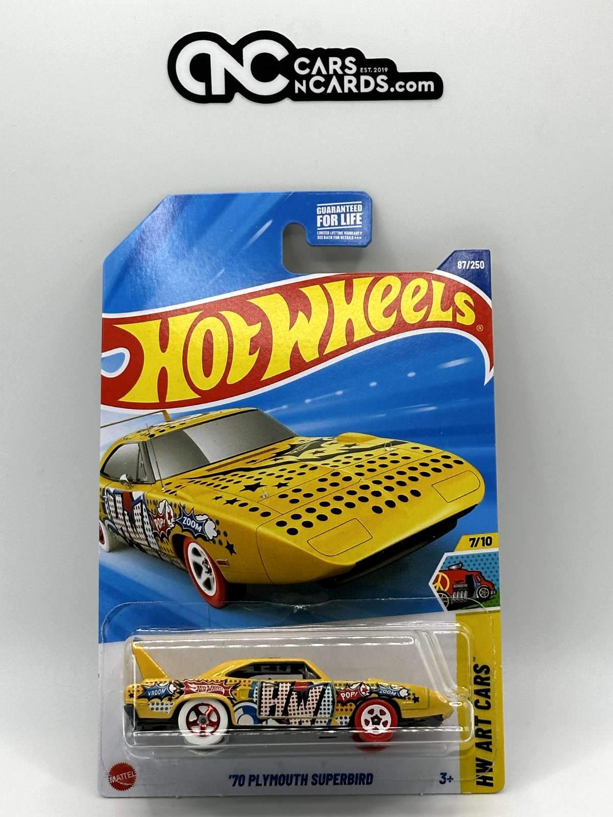 2025 Hot Wheels HW Art Cars 7/10 '70 Plymouth Superbird