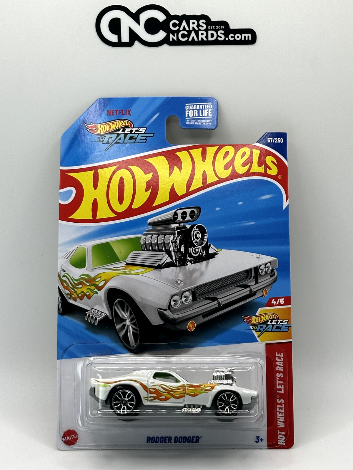 2025 Hot Wheels Hot Wheels Let's Race 4/5 Rodger Dodger