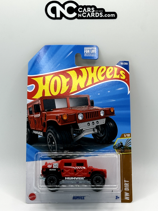 2025 Hot Wheels HW Dirt 1/10 Humvee Red