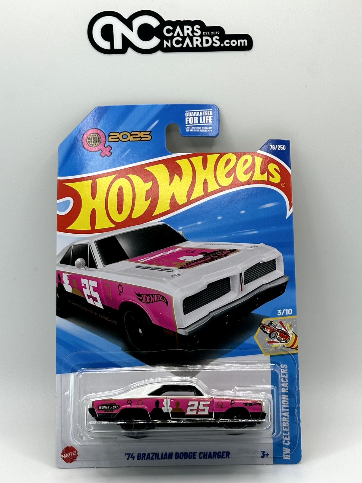 2025 Hot Wheels HW Celebrations Racers '74 Brazilian Dodge Charger Small Crease