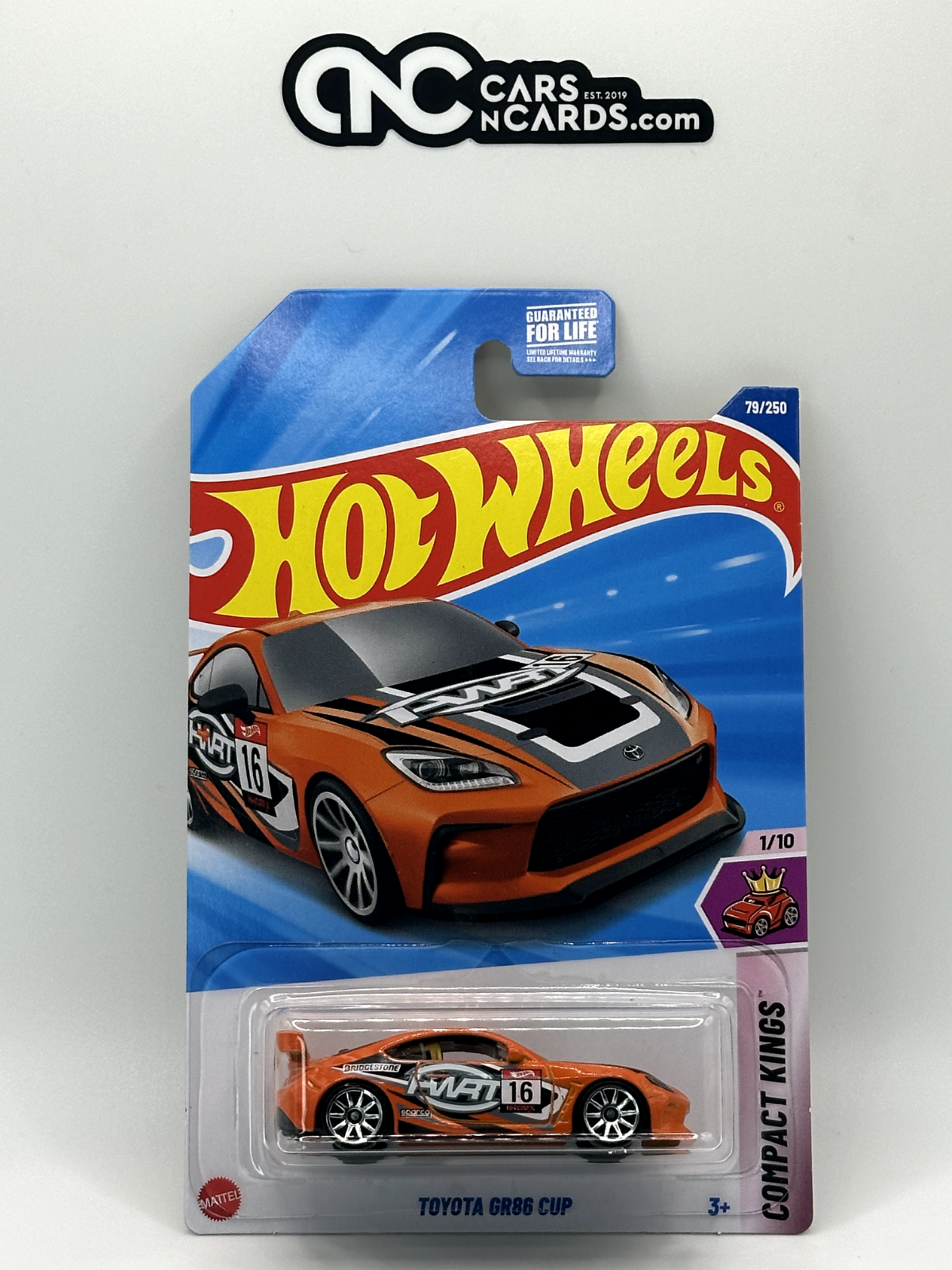 2025 Hot Wheels Compact Kings 1/10 Toyota GR86 Cup