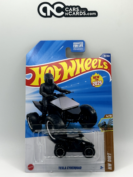 2025 Hot Wheels HW Dirt 4/10 Tesla Cyberquad