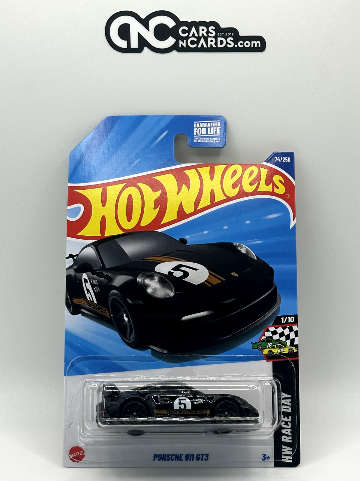 2025 Hot Wheels HW Race Day 1/10 Porsche 911 GT3 Black