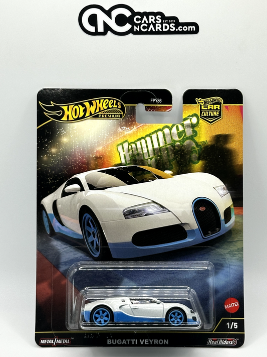 2025 Hot Wheels Premium Car Culture Hammer Drop 1/5 Bugatti Veyron