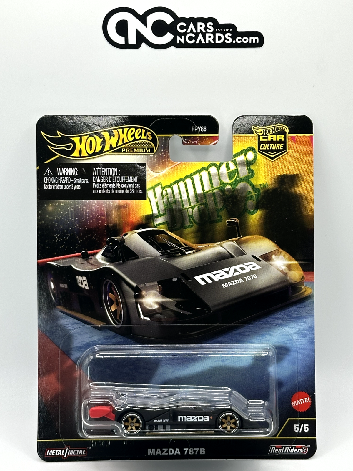 2025 Hot Wheels Premium Car Culture Hammer Drop 5/5 Mazda 787B