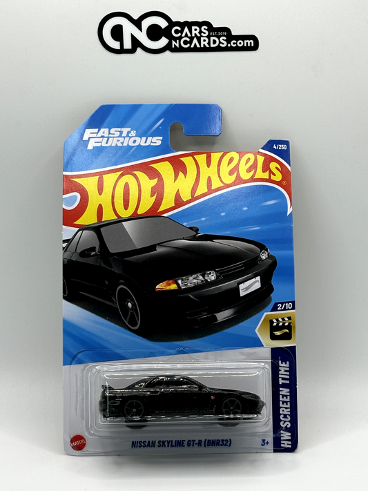 2025 Hot Wheels HW Screen Time Fast & Furious Nissan Skyline GT-R (Small Crease)