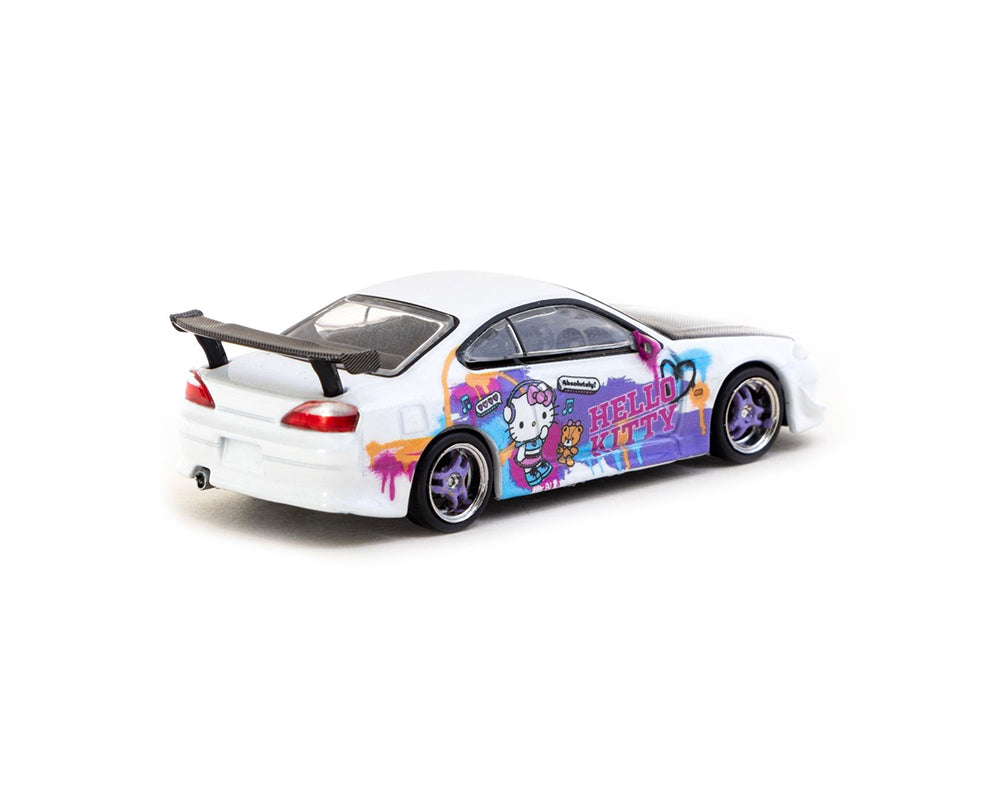 Tarmac Works 1:64 Vertex Nissan Silvia S15 Hello Kitty Special Limited Edition – Indonesia MIJO Exclusives