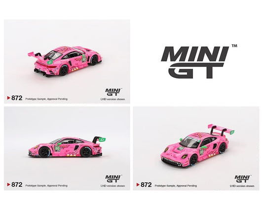 (PRE-ORDER) Mini GT 1:64 Porsche 911 GT3 R #80 AO Racing 2023 IMSA VIRginia Roxy