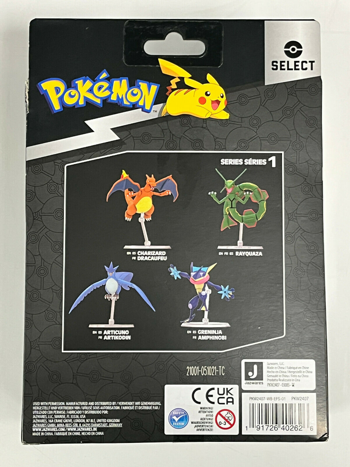 Pokemon Select Series 1 Articuno Action Figure 