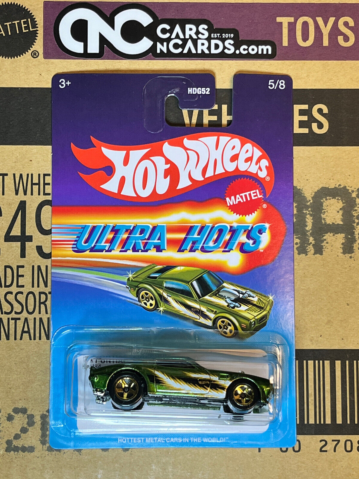 2022 Hot Wheels Ultra Hots #5/8 '70 Pontiac Firebird Green NIP