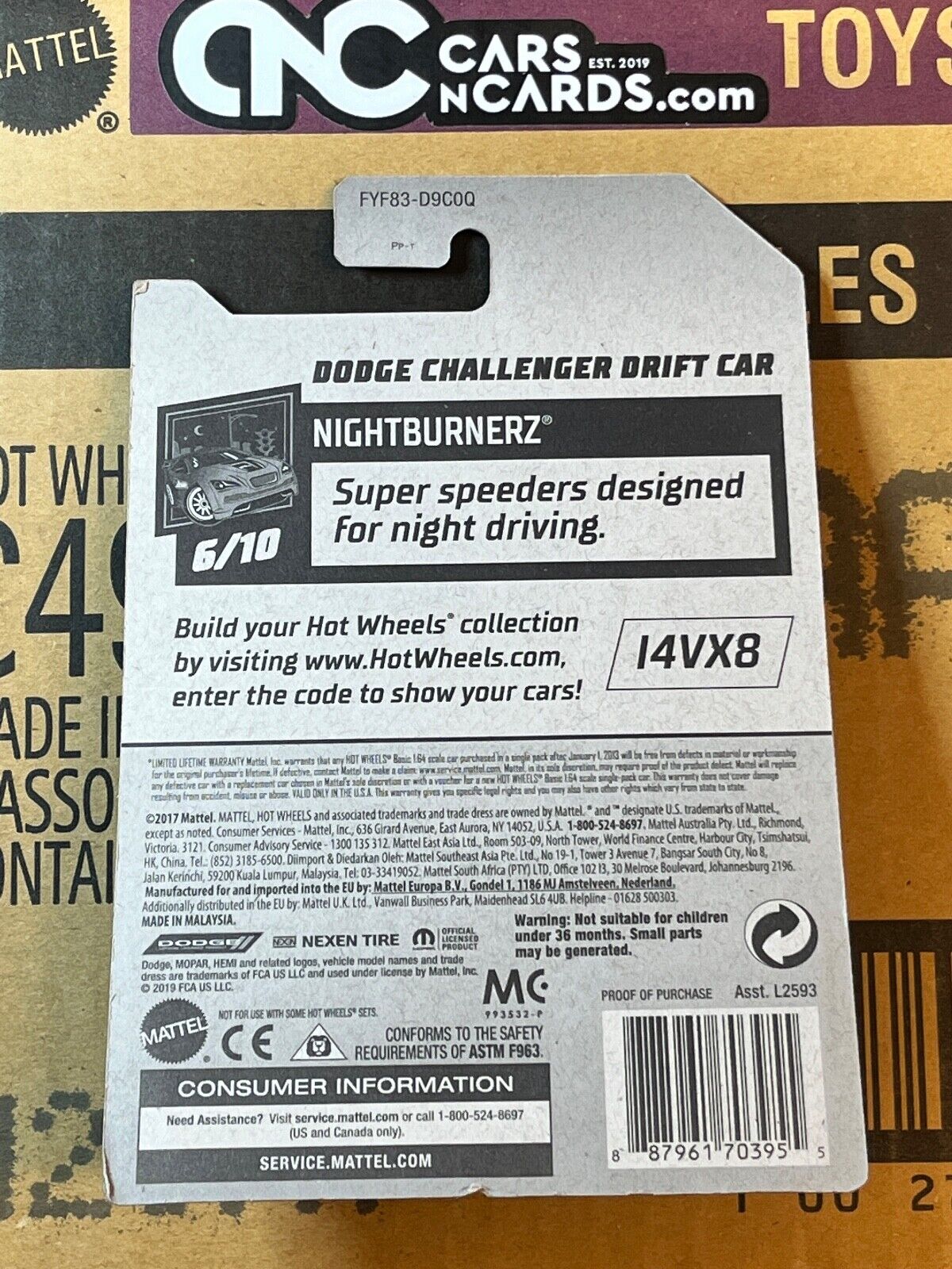 Dodge Challenger Drift Car - 179-2019