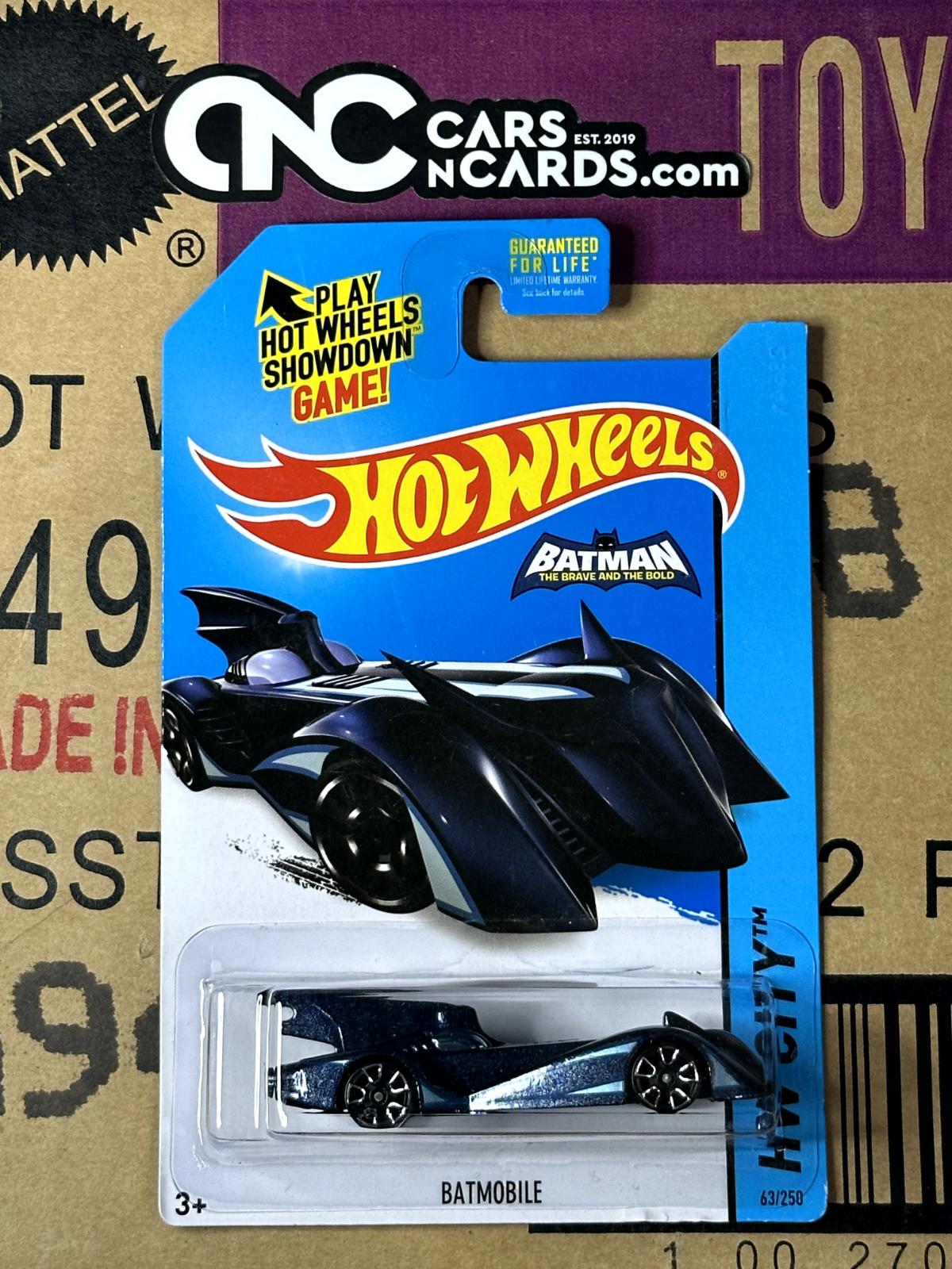 2015 Hot Wheels HW City Batman The Brave and the Bold Batmobile NIP